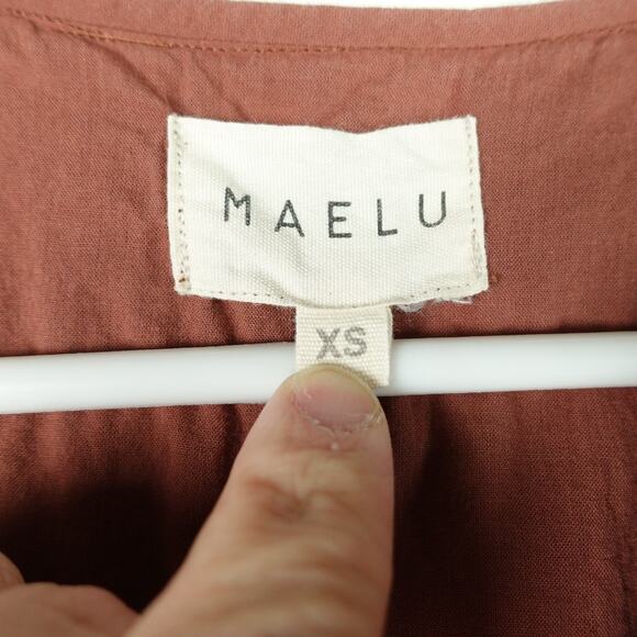 Maelu Dress Womens SZ XS Tiered Cottagecore Ethereal Prairie Flowy Boho Maxi - Picture 3 of 7